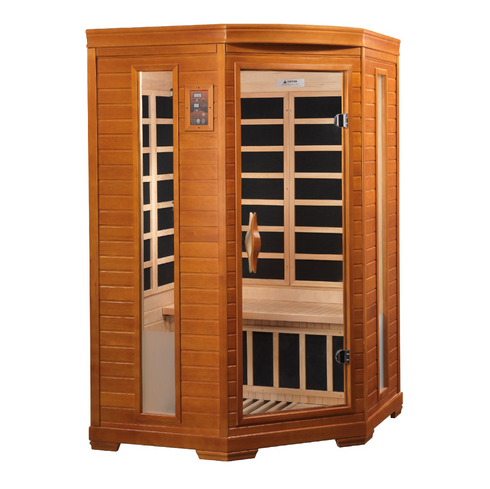 Golden Designs DYN-6225-02 Dynamic Ultra Low EMF Far Infrared Sauna, Heming Edition