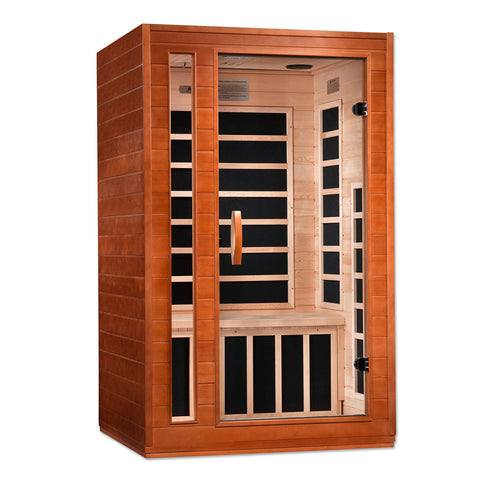 Golden Designs Cardoba 2 Person Ultra Low EMF FAR Infrared Sauna