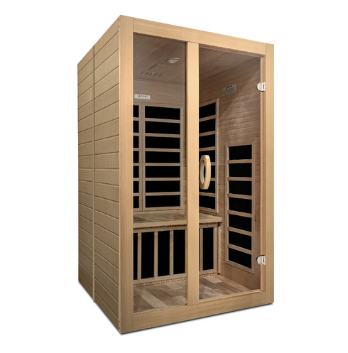 Golden Designs Santiago - 2 Person Low EMF FAR Infrared Sauna