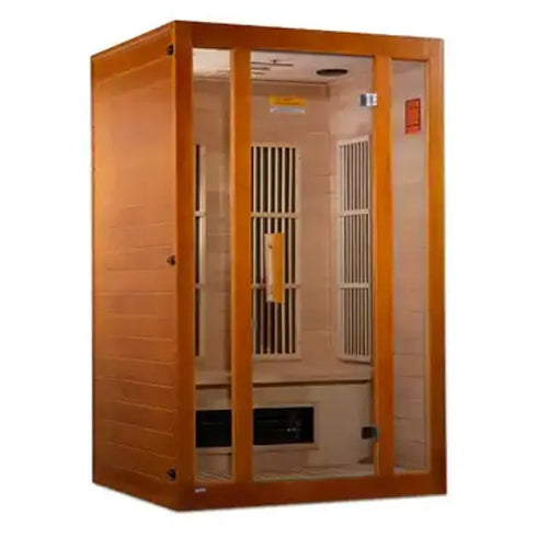 Golden Designs Maxxus "Aspen" Dual Tech 2-Person Low EMF FAR Infrared Sauna