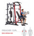 Marcy Smith Machine / Cage System with Pull-Up Bar and Landmine Station | SM-4033