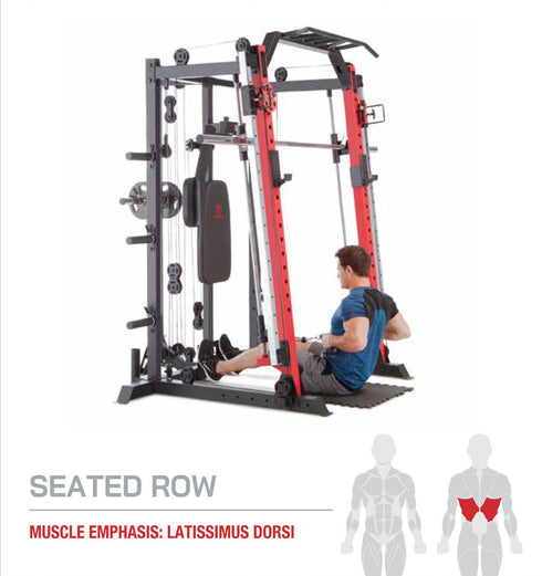 Marcy Smith Machine / Cage System with Pull-Up Bar and Landmine Station | SM-4033