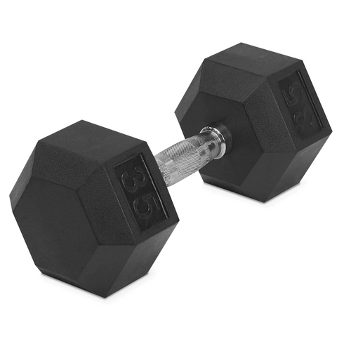 Rubber Hex Dumbbell