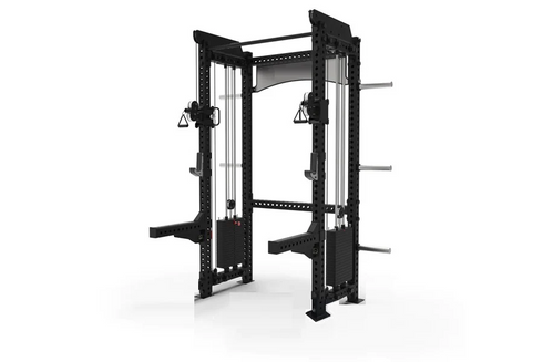 Warrior 2.0 Cable Crossover Pulley Power Rack Gym System