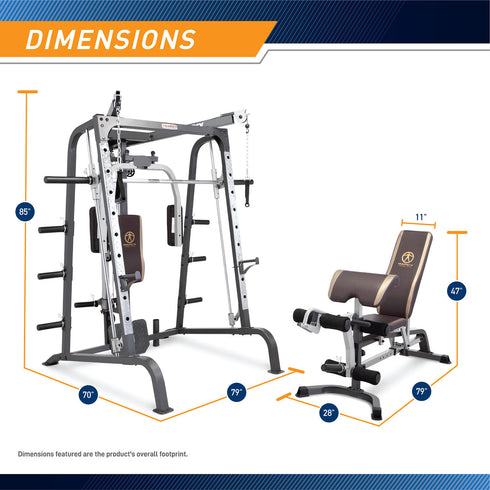 Marcy Smith Machine / Cage System | MD-9010G