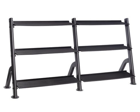 Hampton 3-Tier Horizontal Kettlebell Rack | 15-PCS.