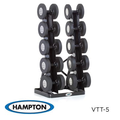 Hampton GEL-GRIP Urethane Dumbbell | 5-50 LB SET